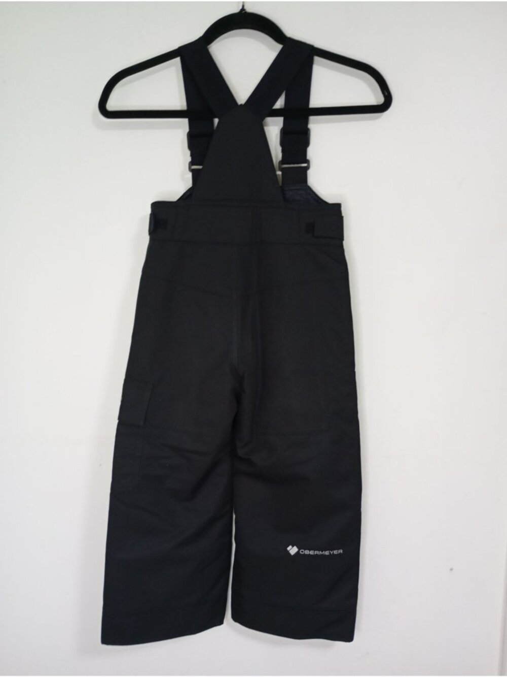 Obermeyer Kids Ski Snow Bib Overalls Adjustable Straps Zippered Front Pockets